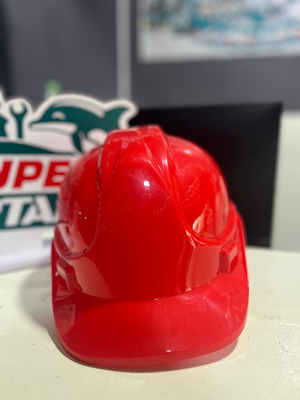CASCO DE SEGURIDAD ROJO TSP2611